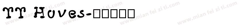 TT Hoves字体转换